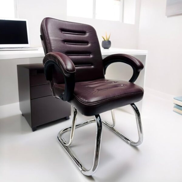 APPLE FURNITURE Executive Director Office Visitor Study Home Chair Reception Chair with arm Rest Comfortable Cushion seat